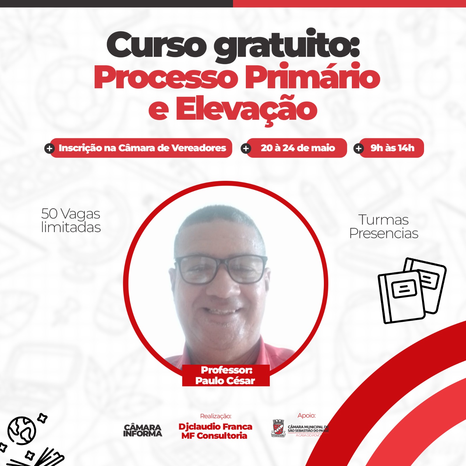 Curso Gratuito de Processo Primário e Elevação