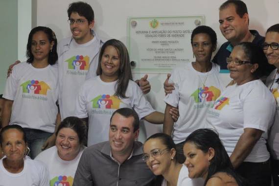Prefeitura entrega posto de saúde para moradores do Quicé